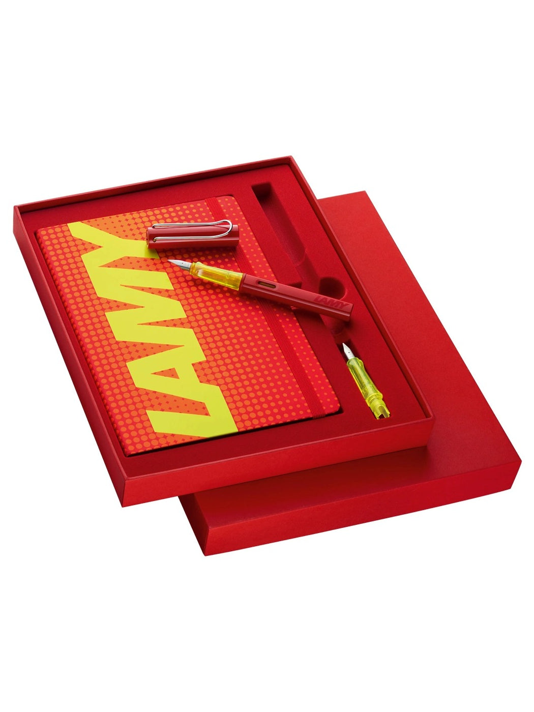 LAMY AL-star glossy red + paper Notebook Set - Otto F. K. Koch